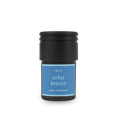 Aera Go Crisp Breeze bottle front for premium car scent refill.
