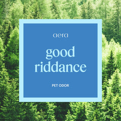 AERA Go Good Riddance refill highlights green apple for a crisp cabin feel