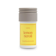 Aera Mini Lemon Neroli refill bottle showing citrus-forward scent profile ideal for bright rooms