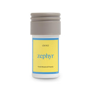 AERA Mini Zephyr bottle cap close-up for precise fragrance release in a calm space.