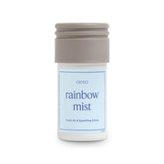 Aera Rainbow Mist bottle with cap releasing fresh citrus notes for a calming room scent.