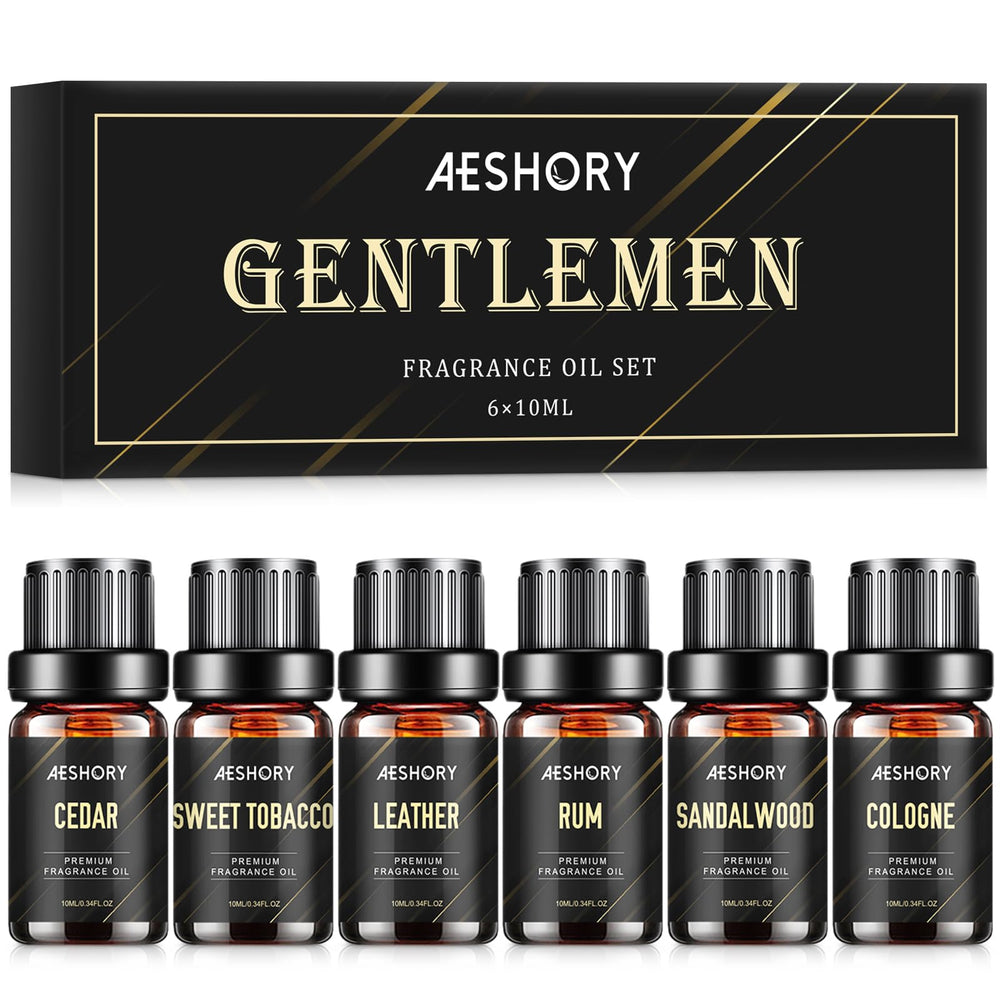 Aeshory Gentlemen's sandalwood oil bottle pour for warm, inviting spaces