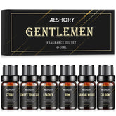 Aeshory Gentlemen's sandalwood oil bottle pour for warm, inviting spaces