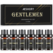 Aeshory Gentlemen's sandalwood oil bottle pour for warm, inviting spaces
