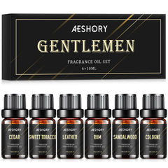 Aeshory Gentlemen's sandalwood oil bottle pour for warm, inviting spaces