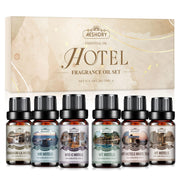 Aeshory Hotel Diffuser Oil Set packaging highlights gift-ready presentation.