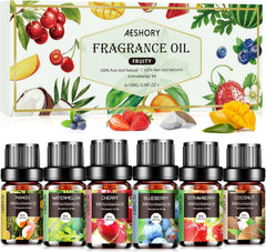 Aeshory strawberry oil bottle pour — vivid aroma ideal for diffuser and DIY candles.