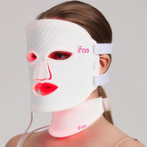Aesthifae red light mask showing 7 colors and NIR for home use.
