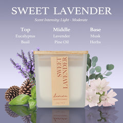 Aeviva Wooden Wick crackling highlights soothing ambience during baths or meditation.