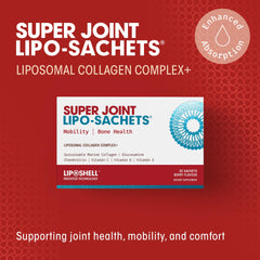 AFT Pharmaceuticals Super Joint Lipo-Sachets bottle and box ready for stocking.