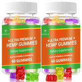 AFXMATE Hemp Gummies 2-pack packaging for easy daily wellness on the go.