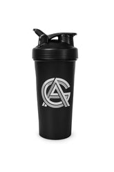AG Protein Shaker Bottle 24oz pink side view for on-the-go nutrition.