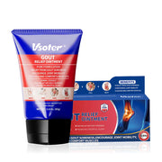 AGANIYSI VSOTER bottle pour demonstrates cooling relief for joints.