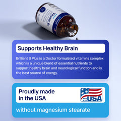 AgeImmune bottle emphasizes Metafolin L-5-MTHF folate for methylation-friendly B vitamins.
