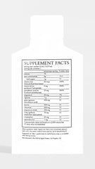 Agent Nateur Calm ingredients panel highlighting spermidine and taurine