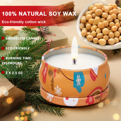 AGOL Travel Tin Candles, portable aroma for on-the-go moments.