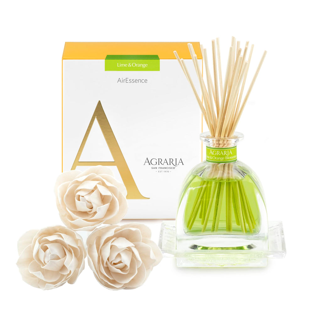 AGRARIA AirEssence sola flower diffuser set for luxurious, long-lasting fragrance in any room