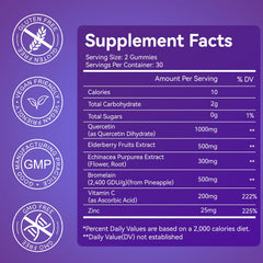 Agumoon ingredients panel highlighting vegan, gluten-free formula and key blend.