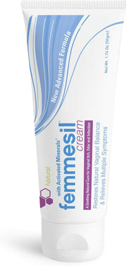 Aidance Femmesil yeast infection tube front—soothing relief for irritation.