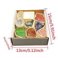 AierCrystal white crystal cave specimen for clarity and serenity