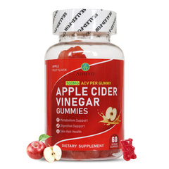 AIHIYO Apple Cider Vinegar Gummies bottle highlights a convenient daily supplement for digestive support