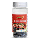 AIHIYO Ganoderma spore capsule bottle on shelf for daily wellness support.
