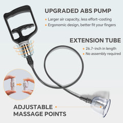 AIKOTOO cupping pump and extension tube for adjustable suction at home