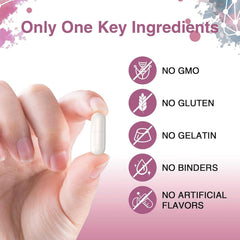 AIKOURA HERBS Potassium Citrate capsules close-up for easy daily supplementation.