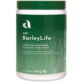 Aim BarleyLife family-size package ideal for daily greens routine.