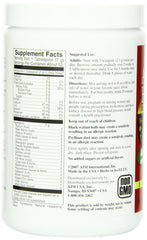 AIM Herbal Fiberblend Raspberry Powder label with flavor and usage notes