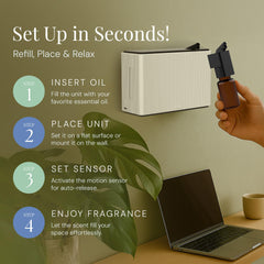 AE101Bat designed for oil-based fragrances only without water