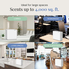 Air Esscentials Radiant wall-mount installation ready for sleek setups.