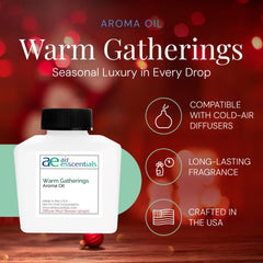 Air Esscentials Warm Gatherings pine-bay-winter-scene evokes cozy forest