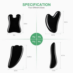 airogym Guasha coin-shaped board for precise pressure on knots