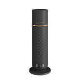 Air-Scent Waterless Diffuser front view highlights sleek black design for quiet, energy-efficient scenting.