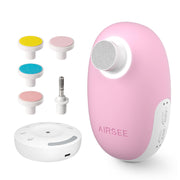 AIRSEE Baby Nail Trimmer with LED light for gentle, precise trimming.