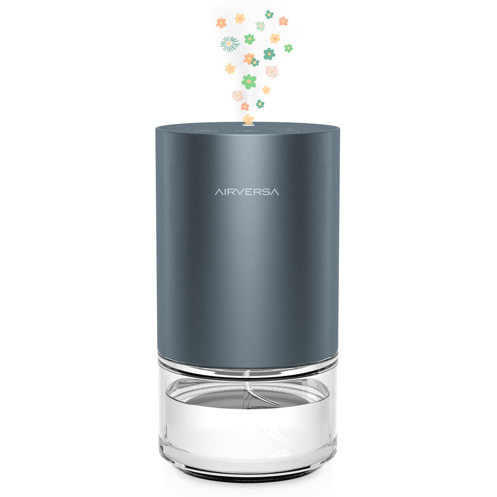 Airversa waterless diffuser with 100ml glass bottle for long-lasting aroma.