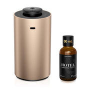 Airversa waterless diffuser in desert titanium finish for a bold home ambiance.