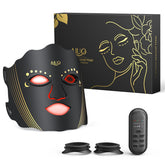 AIUO red light mask with rechargeable remote for convenient at-home sessions