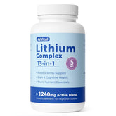 AiVital Lithium Orotate 5mg bottle for daily balance.