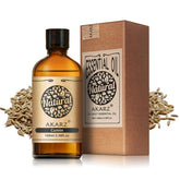 AKARZ cumin essential oil in amber bottle for warm, long-lasting aromatics.