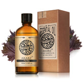 AKARZ Perilla oil in amber bottle preserves potency and aroma.