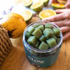 Akasha Sea Moss Glow Gummies organic ingredients highlight