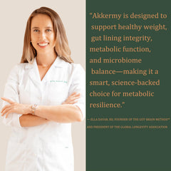 Akkermy Akkermansia probiotic capsules closeup highlighting vegan, gluten-free capsules for daily wellness