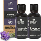 AKSHAR Lavender Oil bottle for pure aromatherapy and gentle daily skincare.