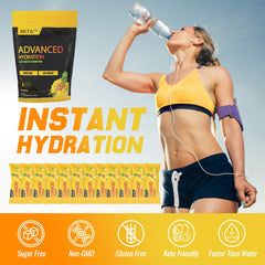 12-pack of on-the-go packets designed for travel, work, and outdoor activities.