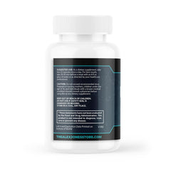 Alex Jones Naturals NAD+ Support label closeup shows clean, vegan formulation.