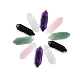 ALEXCRAFT clear quartz crystal points for home decor and gentle energy focus.