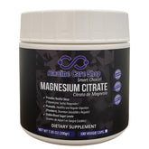 Alkaline Care Magnesium Citrate powder bottle for convenient daily magnesium support and digestion.