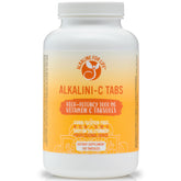 Alkaline for Life Alkalini-C Tabs bottle front view showing high-dose vitamin C